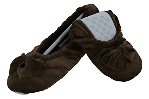 Linea Scarpa Sunny Damen Hausschuh Ballerinas Dunkelbraun: Größe: 38/39 | Farbe: Dunkelbraun von Linea Scarpa