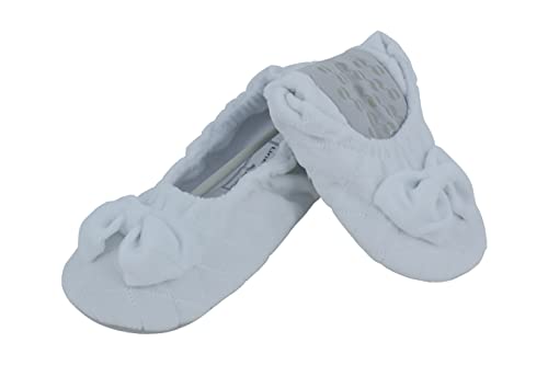 Linea Scarpa Sunny Damen Hausschuh Ballerinas Weiß: Größe: 36/37 | Farbe: Weiss von Linea Scarpa