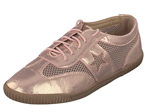 Linea Scarpa Toskana Mesh Sneaker Sommer extra leicht Schnürschuhe für Damen: Größe: 39 | Farbe: Rosa von Linea Scarpa