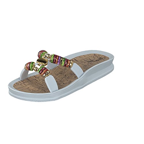 Rhodos Damen Badeschuhe: Größe: 39 | Farbe: Weiß von Linea Scarpa