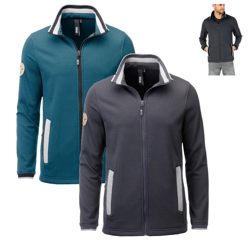 LINEA SCELTA Trekkingjacke LPO - Linea Primero - funktionelle, modische Jaquard Strickfleece Jacke - Holger LINEA SCELTA Trekkingjacke LPO - Linea Primero - funktionelle, modische Jaquard Strickfleece Jacke - Holger von LINEA SCELTA