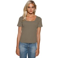 Witt Weiden Damen Carré-Shirt oliv von heine