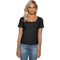 Witt Weiden Damen Carré-Shirt schwarz von heine