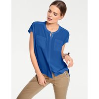 Witt Weiden Damen Oversized Bluse royalblau von heine