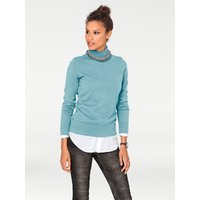 Witt Weiden Damen Rollkragenpullover aqua von heine