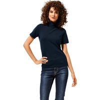 Witt Weiden Damen Rollkragen-Shirt marine von heine