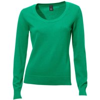 Witt Weiden Damen Rundhals-Pullover grün von heine