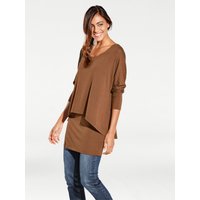 Witt Weiden Damen Rundhals-Shirt camel von heine