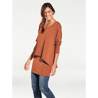 Witt Weiden Damen Rundhals-Shirt orange von heine