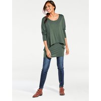 Witt Damen Rundhals-Shirt, salbei von heine