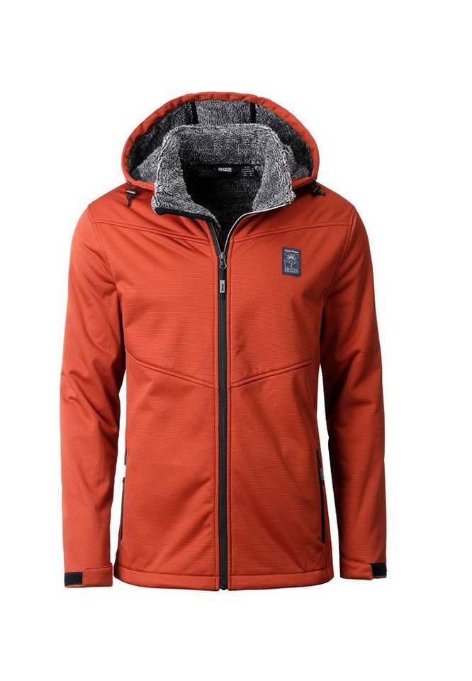 Linea Softshelljacke LPO Herren Softshelljacke mit Teddyfutter von Linea