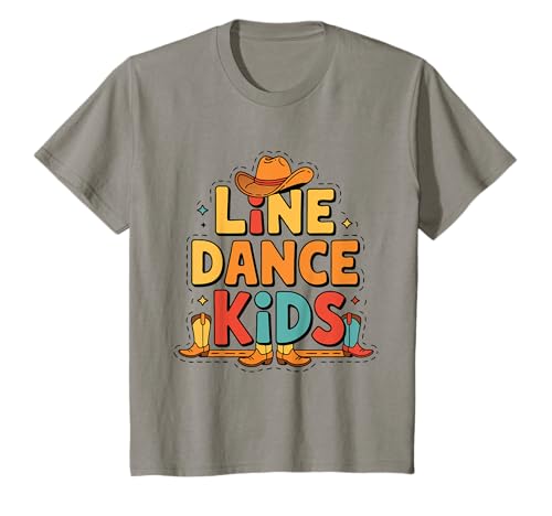 Kinder Line Dance Kinder fröhliche Kinder tanzen T-Shirt Kinder Line Dance Kinder fröhliche Kinder tanzen T-Shirt von Linedance Fröhliche Line Dance Designs für Kinder