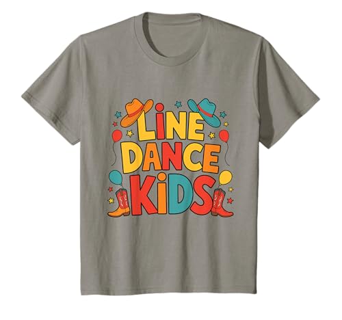 Kinder Line Dance Kinder fröhliche Kinder tanzen T-Shirt Kinder Line Dance Kinder fröhliche Kinder tanzen T-Shirt von Linedance Fröhliche Line Dance Designs für Kinder