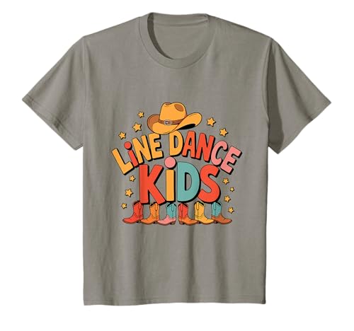 Kinder Line Dance Kinder fröhliche Kinder tanzen T-Shirt Kinder Line Dance Kinder fröhliche Kinder tanzen T-Shirt von Linedance Fröhliche Line Dance Designs für Kinder