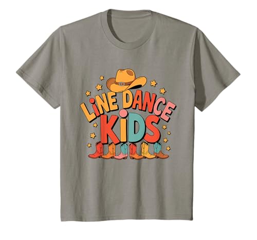 Kinder Line Dance Kinder fröhliche Kinder tanzen T-Shirt Kinder Line Dance Kinder fröhliche Kinder tanzen T-Shirt von Linedance Fröhliche Line Dance Designs für Kinder