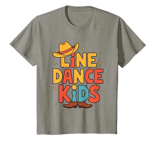 Kinder Line Dance Kinder fröhliche Kinder tanzen T-Shirt Kinder Line Dance Kinder fröhliche Kinder tanzen T-Shirt von Linedance Fröhliche Line Dance Designs für Kinder