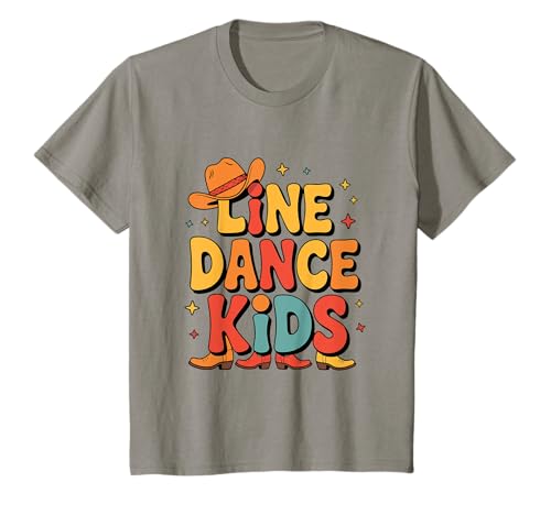 Kinder Line Dance Kinder fröhliche Kinder tanzen T-Shirt Kinder Line Dance Kinder fröhliche Kinder tanzen T-Shirt von Linedance Fröhliche Line Dance Designs für Kinder