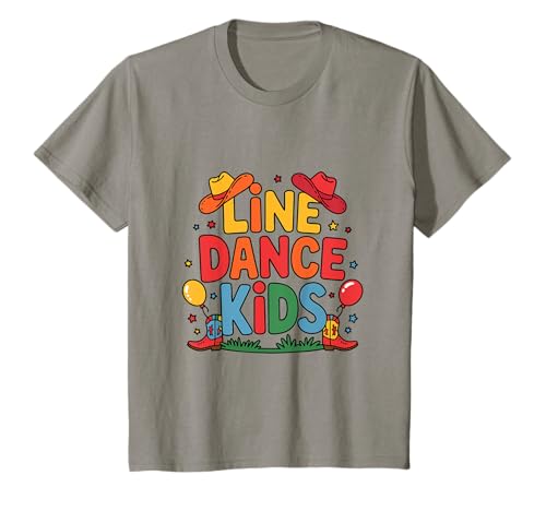 Kinder Line Dance Kinder fröhliche Kinder tanzen T-Shirt Kinder Line Dance Kinder fröhliche Kinder tanzen T-Shirt von Linedance Fröhliche Line Dance Designs für Kinder