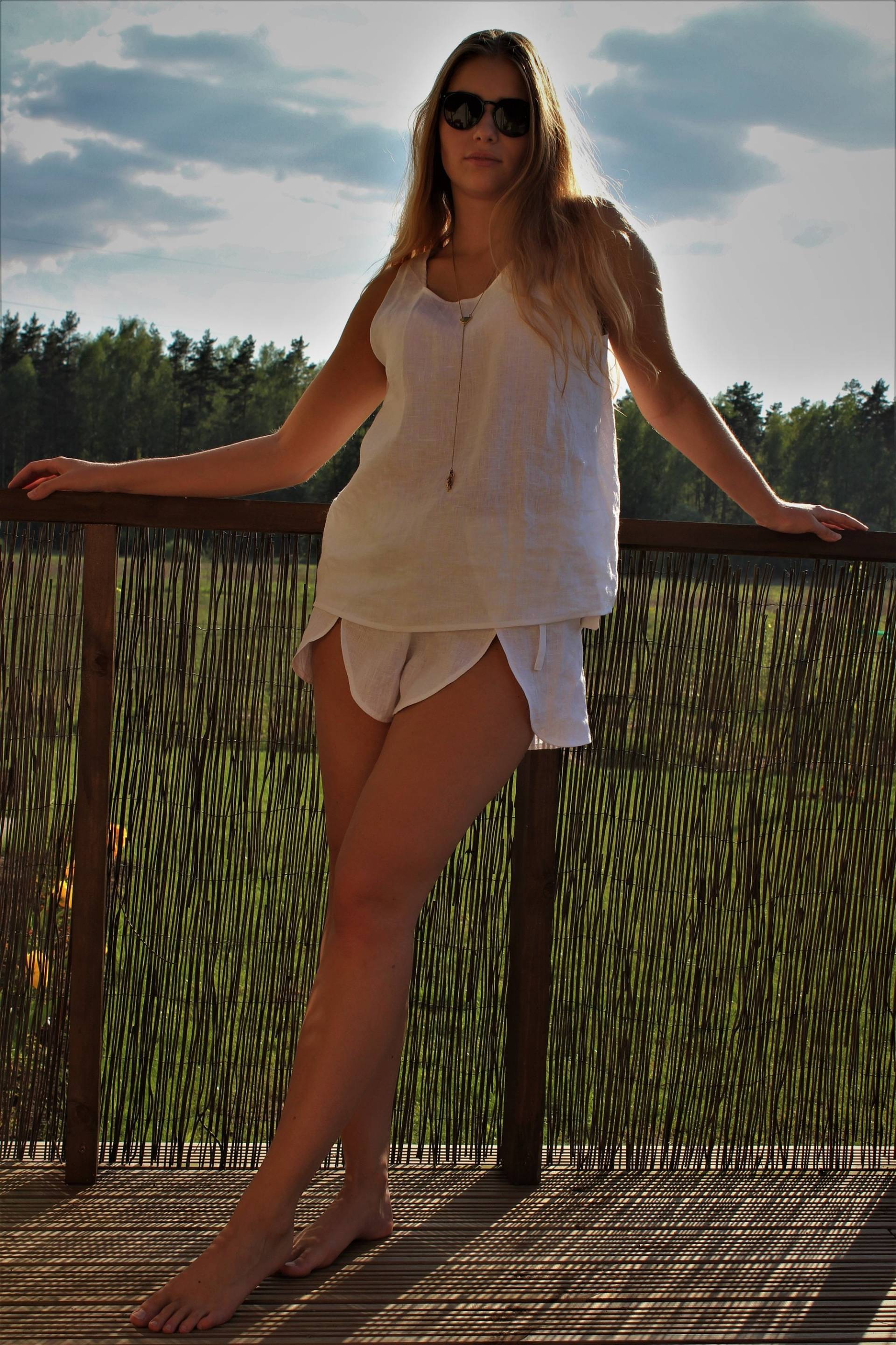 Weiche Leinen Shorts von LinenDeep