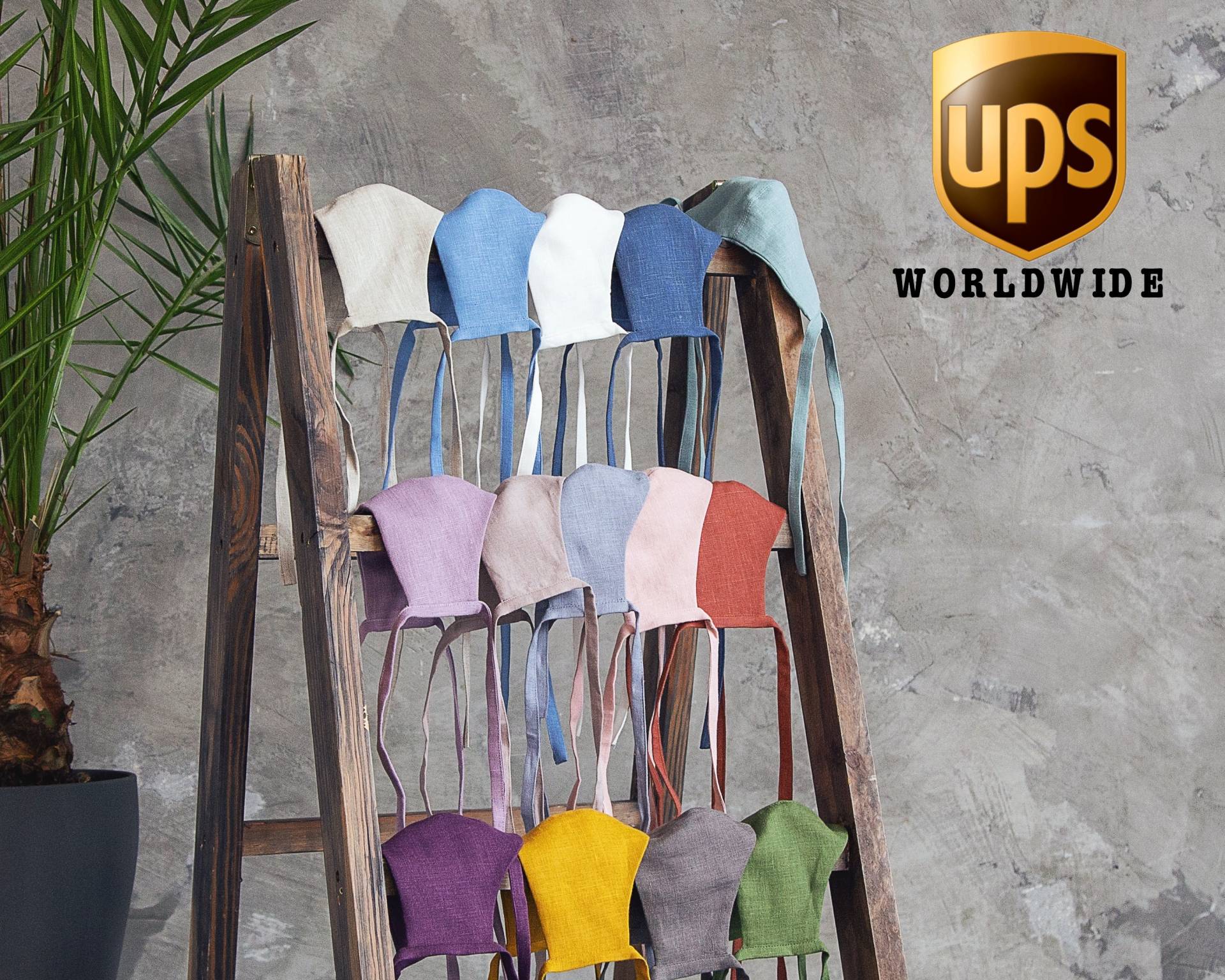 Leinen Gesichtsmaske, Waschbarer Stoff, Stilvolle Gesichtsbedeckung von LinenHygge