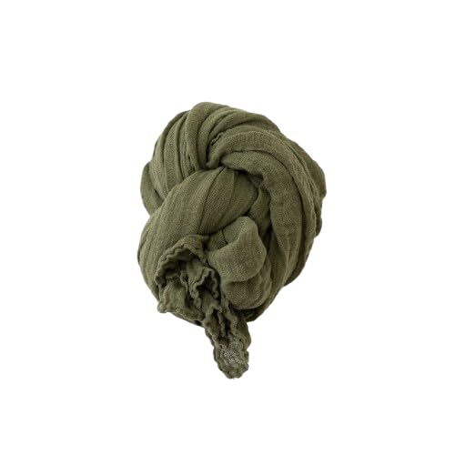 LinenMe - 100% Leinen Sommerschlal 45 x 200 cm Garza - Leichter Schal Herren Damen Unisex - Atmungsaktiver Leinen-Sommerschal - Handgefertigtes Accessoire, Weich und Pflegeleicht - Olive Green LinenMe - 100% Leinen Sommerschlal 45 x 200 cm Garza - Leichter Schal Herren Damen Unisex - Atmungsaktiver Leinen-Sommerschal - Handgefertigtes Accessoire, Weich und Pflegeleicht - Olive Green von LinenMe