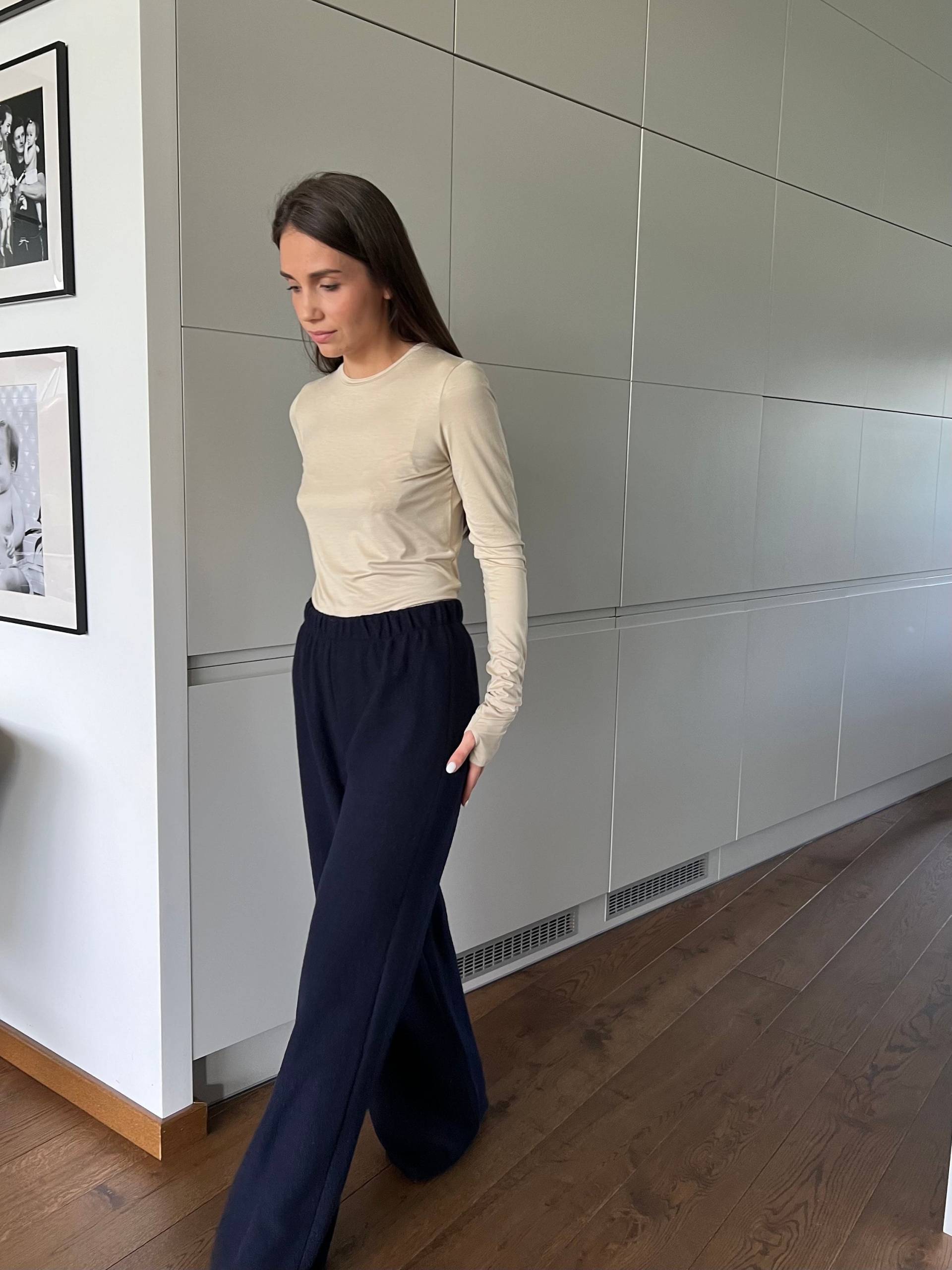 Palazzo Hose, Wollhose, Boho Weite Hose Nach Maß, Streetwear Cordhose, Schlaghose, Bundfaltenhose Liuba von Linenlara