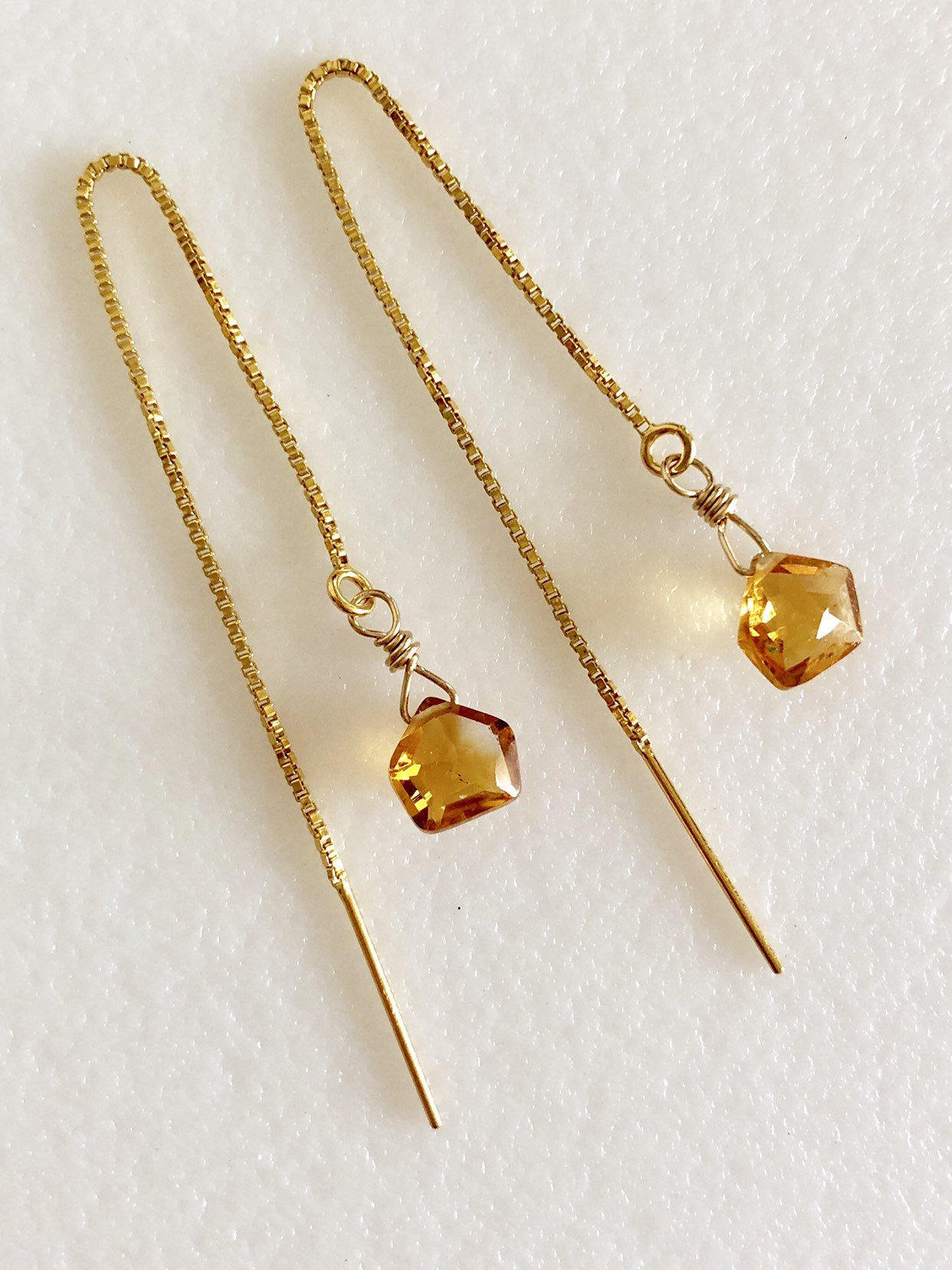 Citrin Threader Ohrringe, Goldener Honig Citrin, Zierliche Edelsteine, Aaa Brioletten, November Geburtsstein, Brautschmuck, Gold Fill Citrin Threader Ohrringe, Goldener Honig Citrin, Zierliche Edelsteine, Aaa Brioletten, November Geburtsstein, Brautschmuck, Gold Fill von Linettesjewelrychest