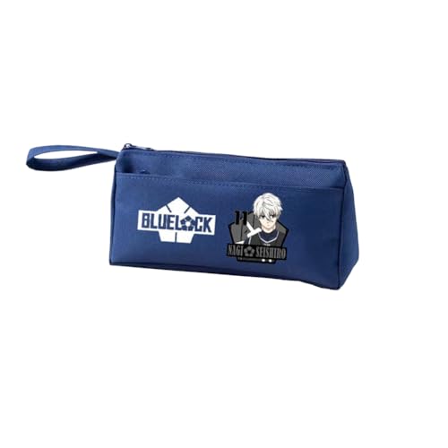 Linfemy Bachira Meguru Anime Federmäppchen Seishiro Nagi Stiftetasch Große Kapazität Stiftbox Schulen Schreibwaren Aufbewahrung Geschenk Studenten von Linfemy