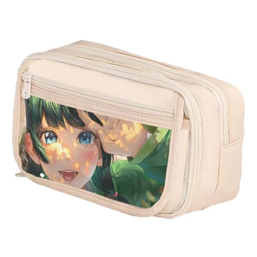 Linfemy Maomao Anime Federmäppchen, 3D-Druck, doppellagig, Jinshi, Schreibwarenbox, große Kapazität, Schulbedarf, Schreibwaren, Aufbewahrung, Studenten, Weiß 3, 21 x 13 x 8 cm, Federmäppchen Linfemy Maomao Anime Federmäppchen, 3D-Druck, doppellagig, Jinshi, Schreibwarenbox, große Kapazität, Schulbedarf, Schreibwaren, Aufbewahrung, Studenten, Weiß 3, 21 x 13 x 8 cm, Federmäppchen von Linfemy