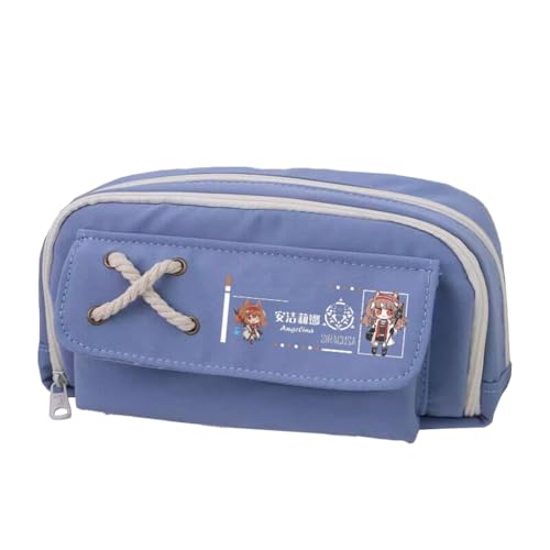 Linfemy Texas Elysiu Anime Federmäppchen Dornen 3D-Druck Doppellagige Schreibwarenbox Große Kapazität Schule Schreibwaren Aufbewahrung Studenten, Blau 3, 22 x 11 x 5.5 CM, Federmäppchen Linfemy Texas Elysiu Anime Federmäppchen Dornen 3D-Druck Doppellagige Schreibwarenbox Große Kapazität Schule Schreibwaren Aufbewahrung Studenten, Blau 3, 22 x 11 x 5.5 CM, Federmäppchen von Linfemy