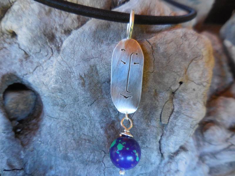 Unmentionables Kette Mit Azurit Unmentionables Kette Mit Azurit von LingYenDesigns