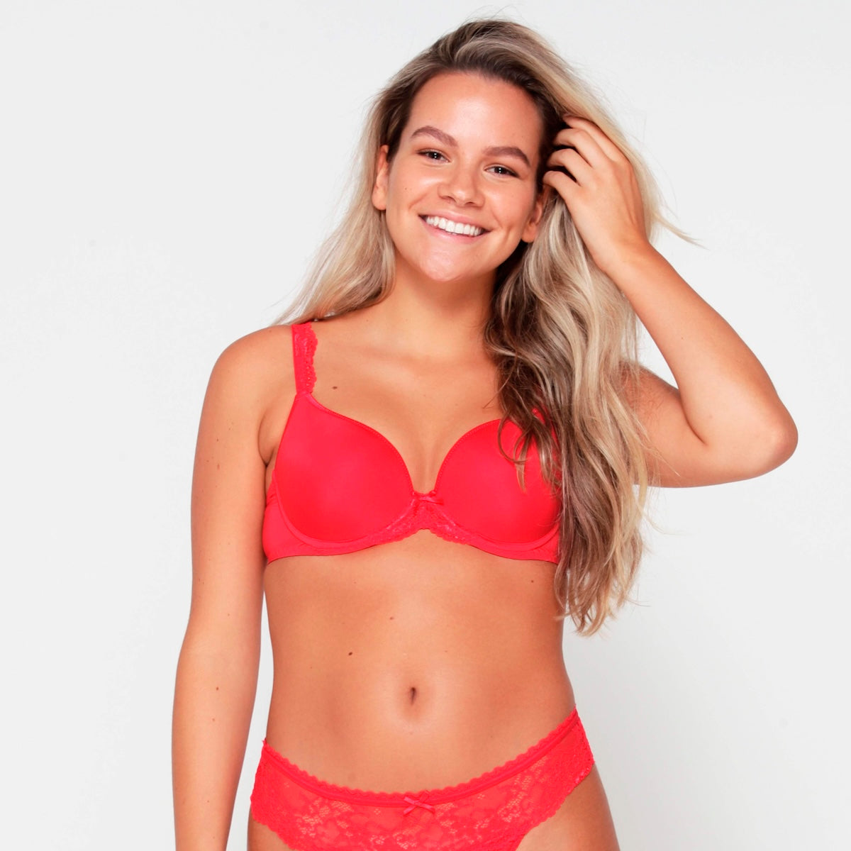 LingaDore Daily BH mit Bügel, Rot, Größe: 75A, Damen von LingaDore