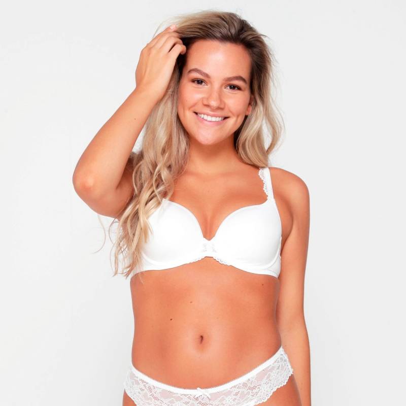 LingaDore Daily BH mit Bügel, Weiß, Größe: 65E, Damen von LingaDore