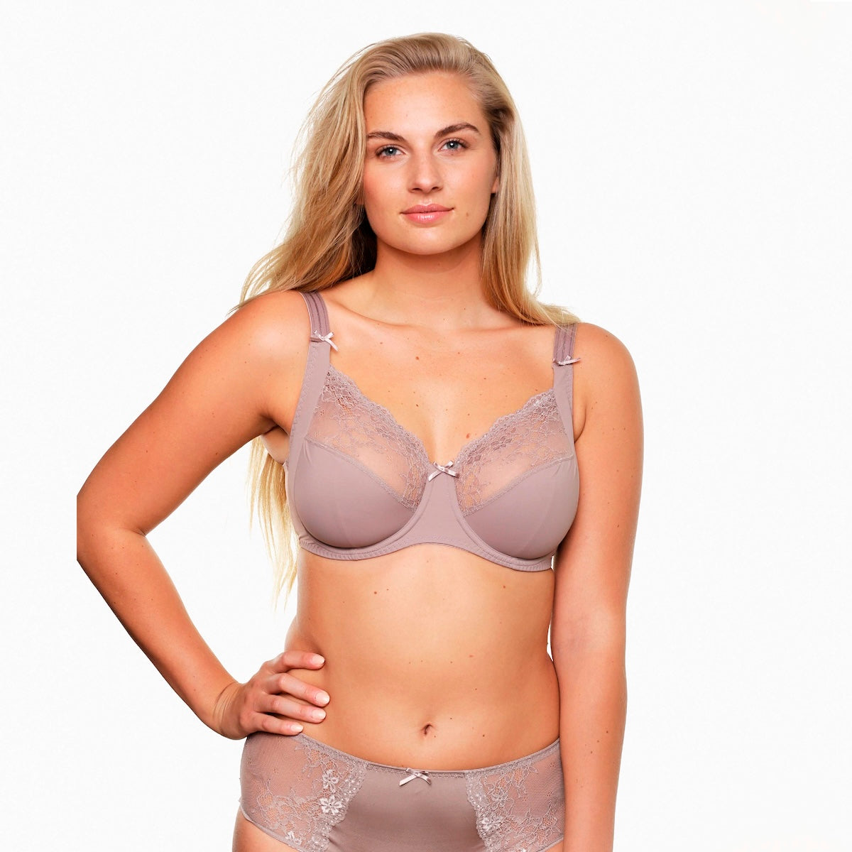LingaDore Daily Plus Size BH mit Bügel, Rosa, Größe: 80F, Damen von LingaDore