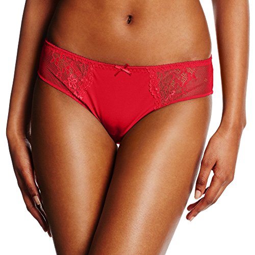 LingaDore Damen Daily LACE Slip Taillenslip, Rot (Rood 05), 38 (Herstellergröße: M) von LingaDore