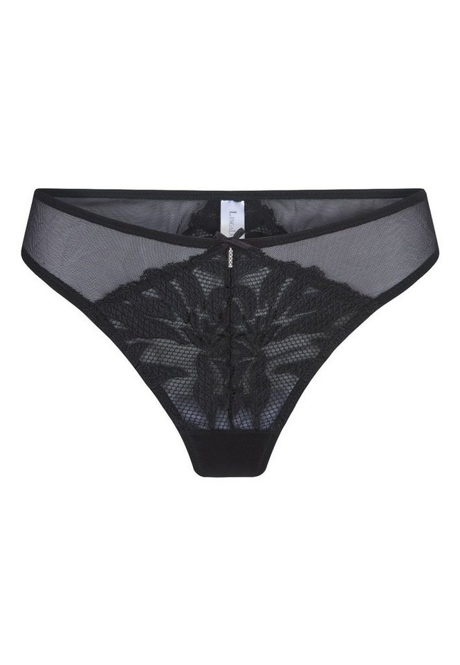 LingaDore String LingaDore Black Flower String von LingaDore