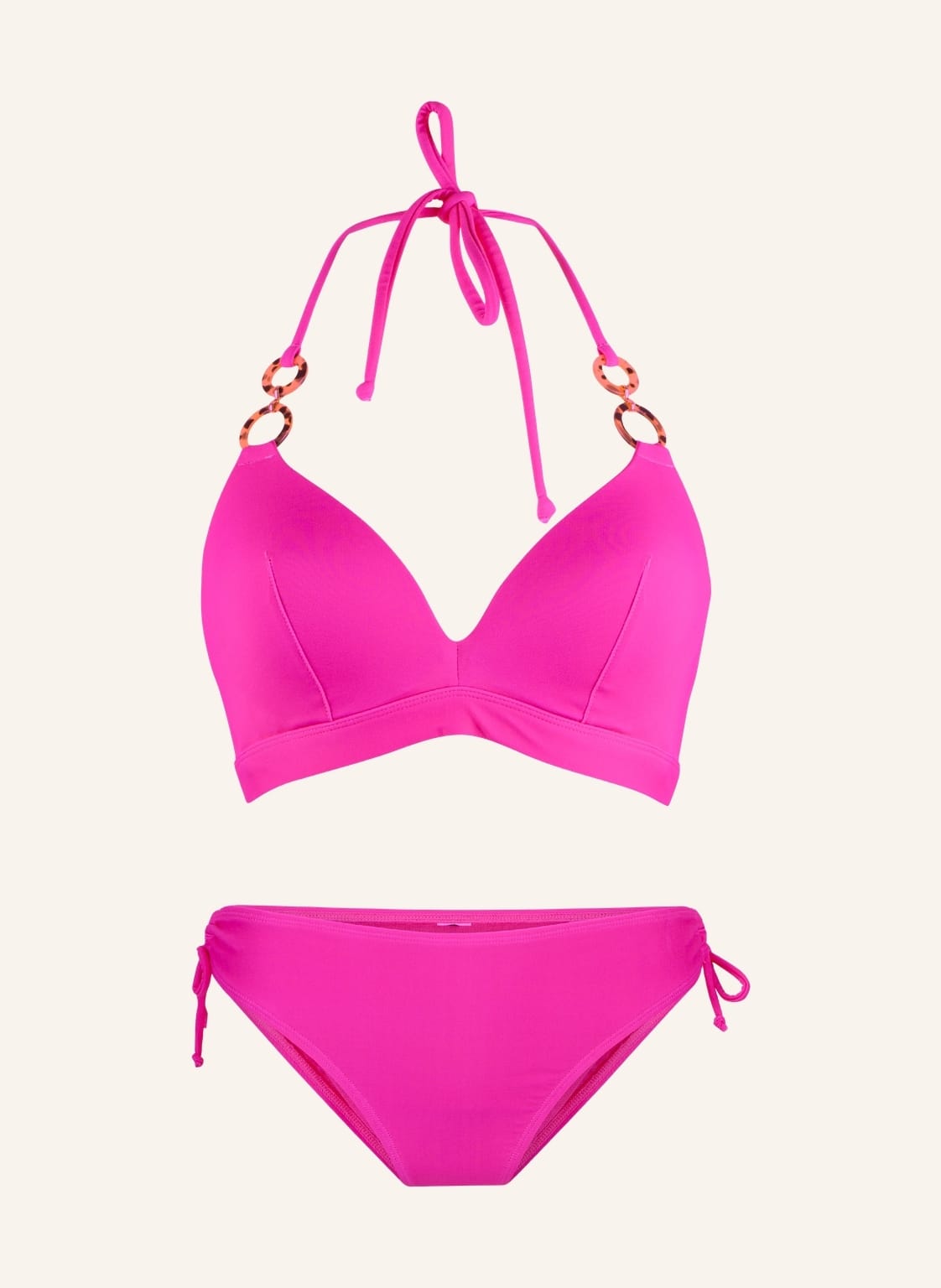 Lingadore Padded Bikiniset Triangle pink von Lingadore