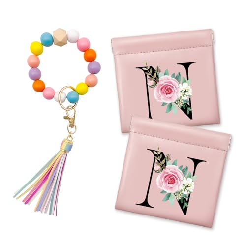 Mini-Make-up-Tasche, personalisierte Geschenke für Frauen, Lammfell-Tasche, Kosmetiktasche, Helles Pink, N, modisch von Lingdeer