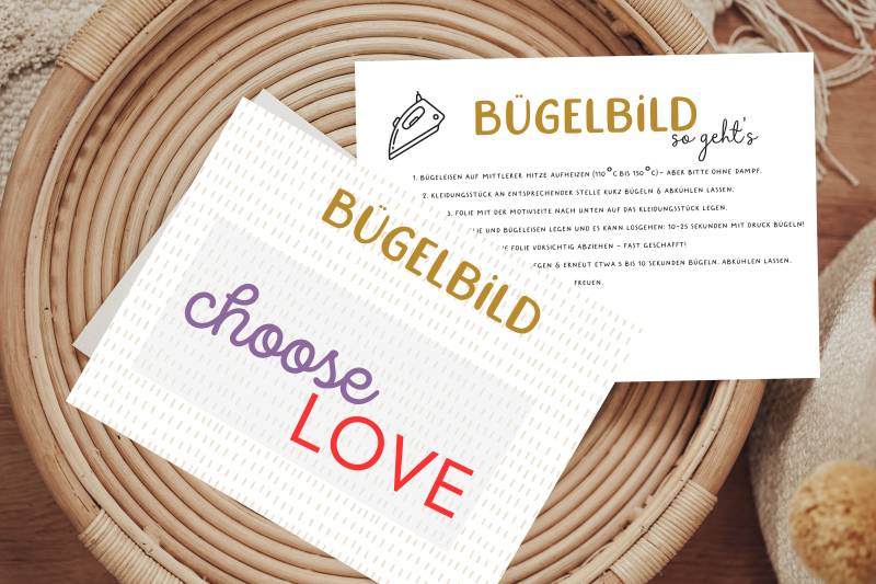 Bügelbild Choose Love Pride Liebe Aufbügler Patch Erwachsene Bügelbild Choose Love Pride Liebe Aufbügler Patch Erwachsene von Lingerei