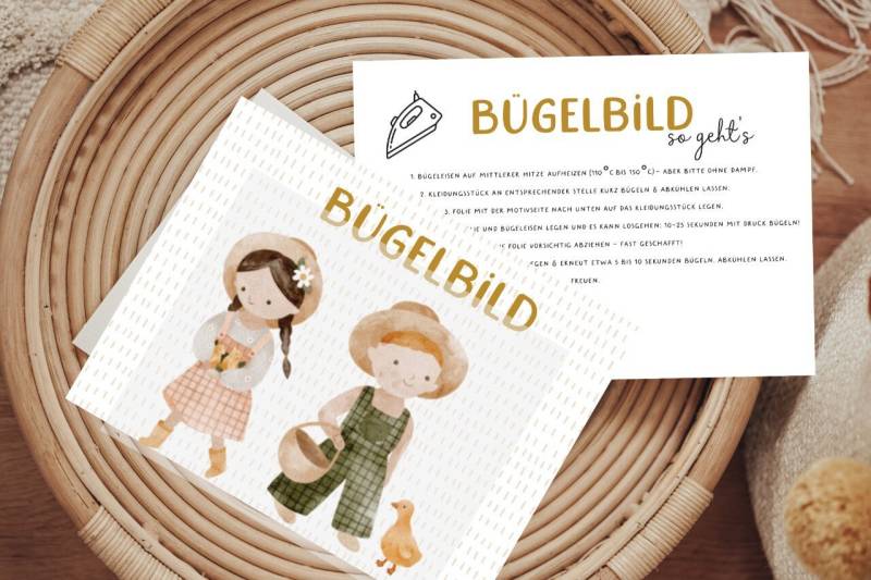 Bügelbild Kinder Küken Junge Mädchen Ostern Bauernhof Farm Tier Patch Iron On Bügelbild Kinder Küken Junge Mädchen Ostern Bauernhof Farm Tier Patch Iron On von Lingerei