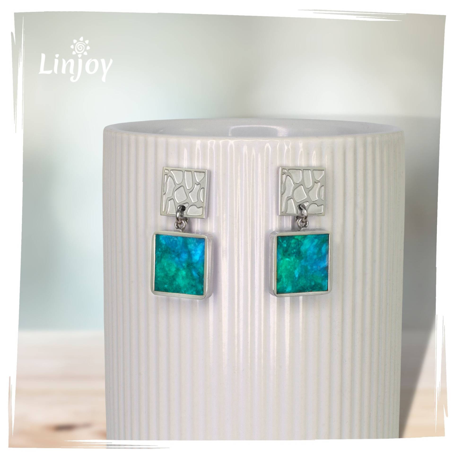 Designer Edelstahl Ohrringe Ausgefallene Quadratisch Große Hängend Statement Eckig Linjoy Jewelry Designer Edelstahl Ohrringe Ausgefallene Quadratisch Große Hängend Statement Eckig Linjoy Jewelry von LinjoyJewelry