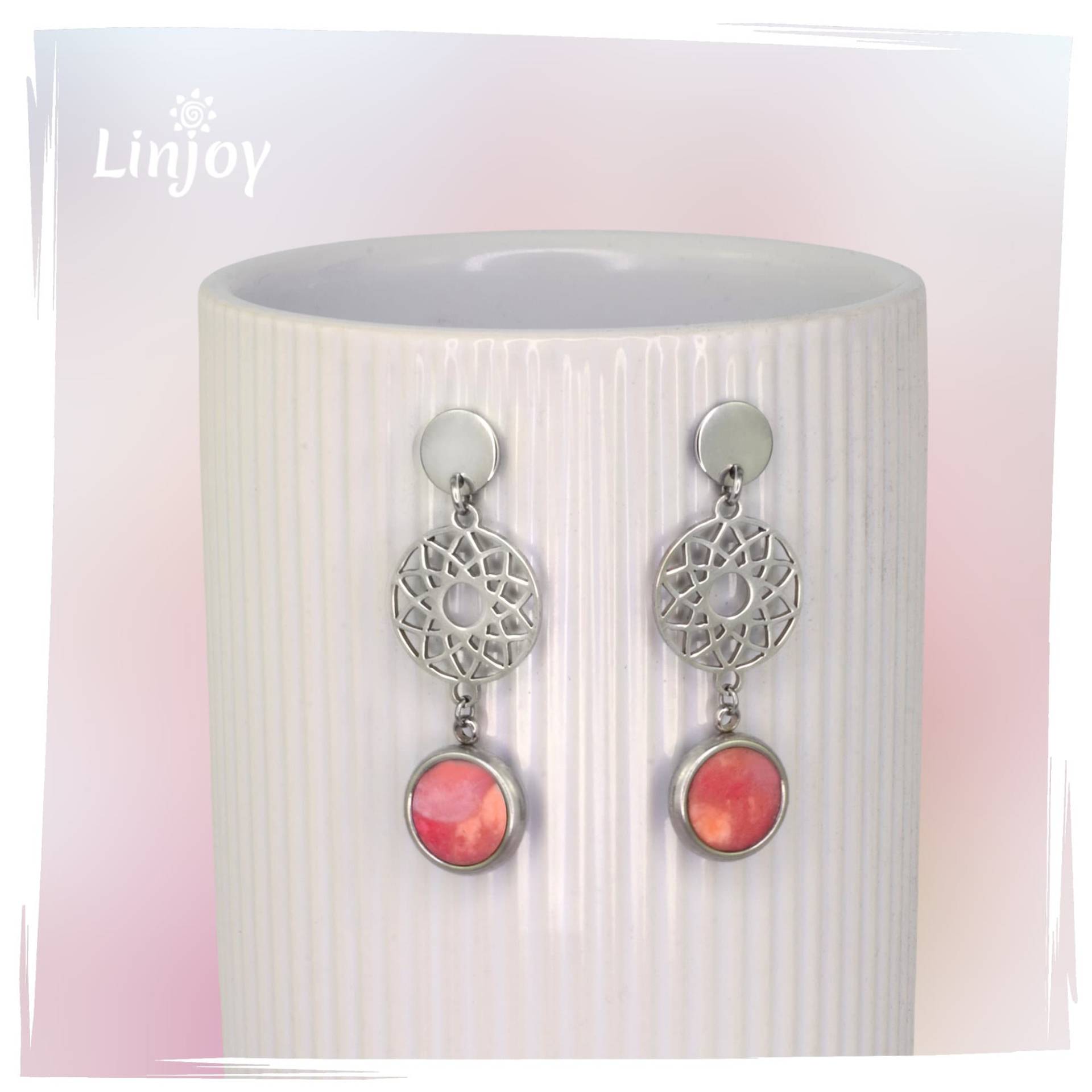 statement Ohrringe Aus Edelstahl Mandala Lange Chirurgenstahl Ausgefallene Linjoy Jewelry statement Ohrringe Aus Edelstahl Mandala Lange Chirurgenstahl Ausgefallene Linjoy Jewelry von LinjoyJewelry