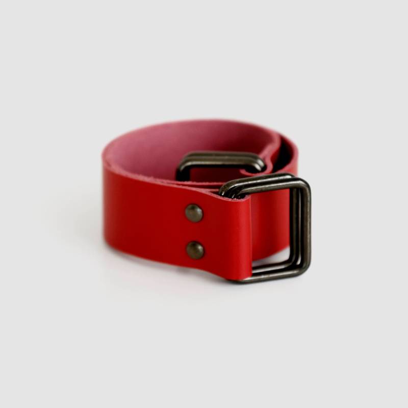 Leder Trageriemen Für Furoshiki | Rot Leder Trageriemen Für Furoshiki | Rot von LinkCollective