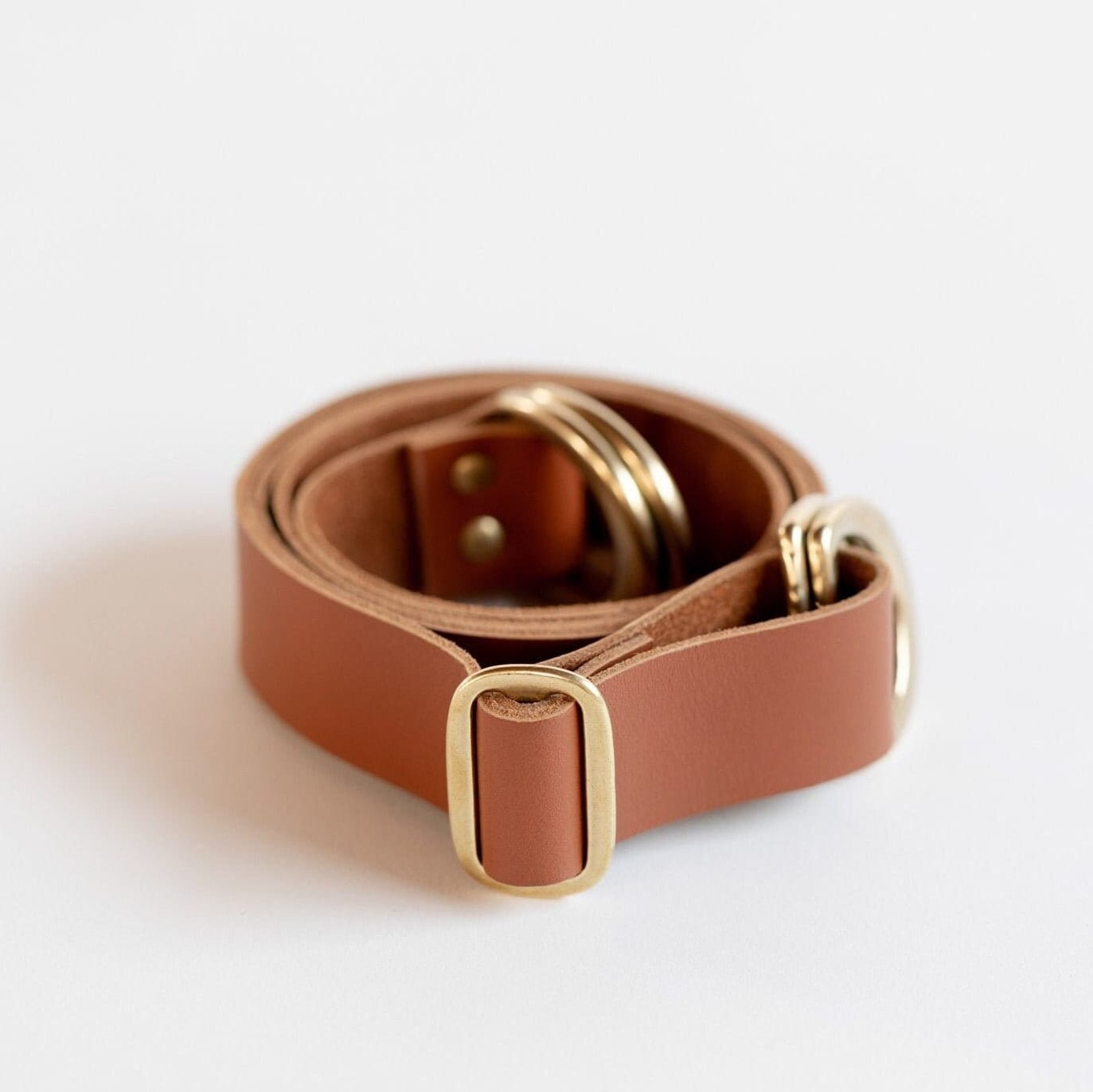 Verstellbarer Lederriemen Für Furoshiki Tasche | Caramel Verstellbarer Lederriemen Für Furoshiki Tasche | Caramel von LinkCollective