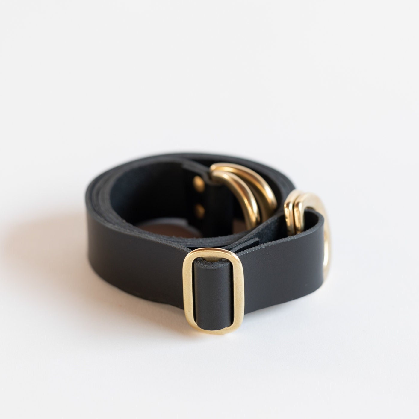 Verstellbarer Lederriemen Für Furoshiki Tasche | Schwarz Verstellbarer Lederriemen Für Furoshiki Tasche | Schwarz von LinkCollective