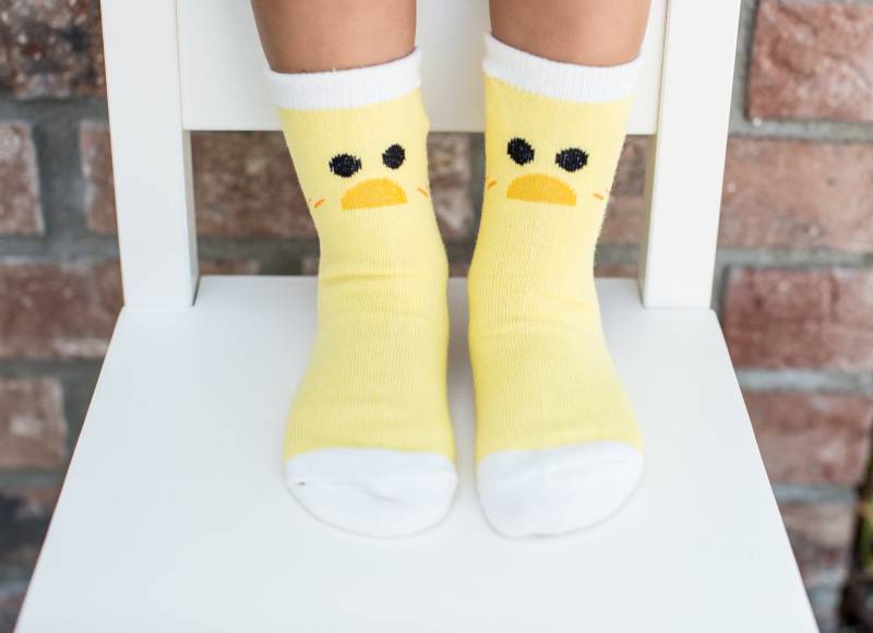 Grummelige Gelbe Ente von LinkedSocks