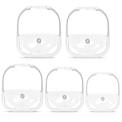 Linkidea Bartformungs-und Stylingwerkzeug mit Kamm Bartführung Shaper Ziege Trimmer Vorlage Männer Klarer Schnurrbart Koteletten Outliner Vorlage Line-up für Kiefer Wangen Halslinie Symmetrische Kurve von Linkidea