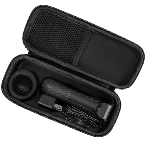 Linkidea Herren-Körper-Trimmer-Reisetasche, kompatibel mit Manscaped Rasenmäher 3.0, 4.0, 5.0, Leisten- und Körperrasierer, tragbare Aufbewahrungstasche für Fellpflegeset, kompakter Reise-Organizer von Linkidea