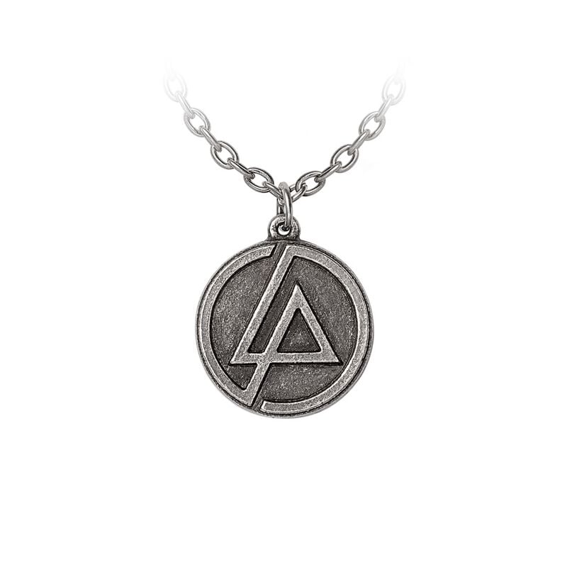 Linkin Park Anhänger - Logo - für Damen - silberfarben  - Lizenziertes Merchandise! von Linkin Park