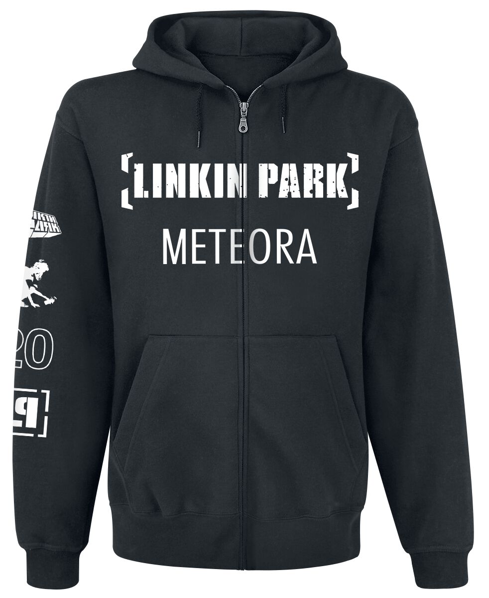Linkin Park Kapuzenjacke - Meteora 20th Anniversary - S bis XL - für Männer - Größe M - schwarz  - EMP exklusives Merchandise! von Linkin Park